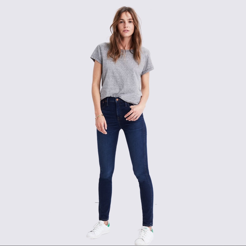 MADEWELL 10” High Rise Skinny Denim Jeans | 25
